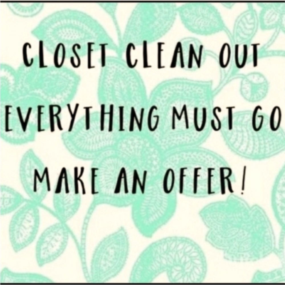 Everything must go! Make a bundle or an offer! Final price items are final